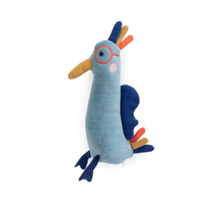 Blue bird rattle by Moulin roty – Les toupitis