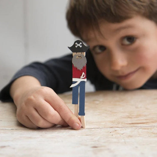 Make Your Own Pirate Peg Doll