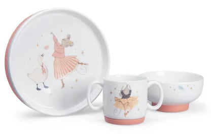 Vajilla de porcelana / Porcelain dish set - La petite école de danse