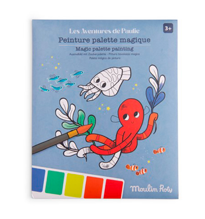 Paleta mágica / Magic palette painting - Las aventuras de paulie