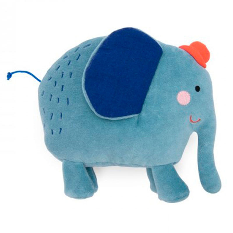 Elefante de peluche con sonajero / Elephant baby rattle