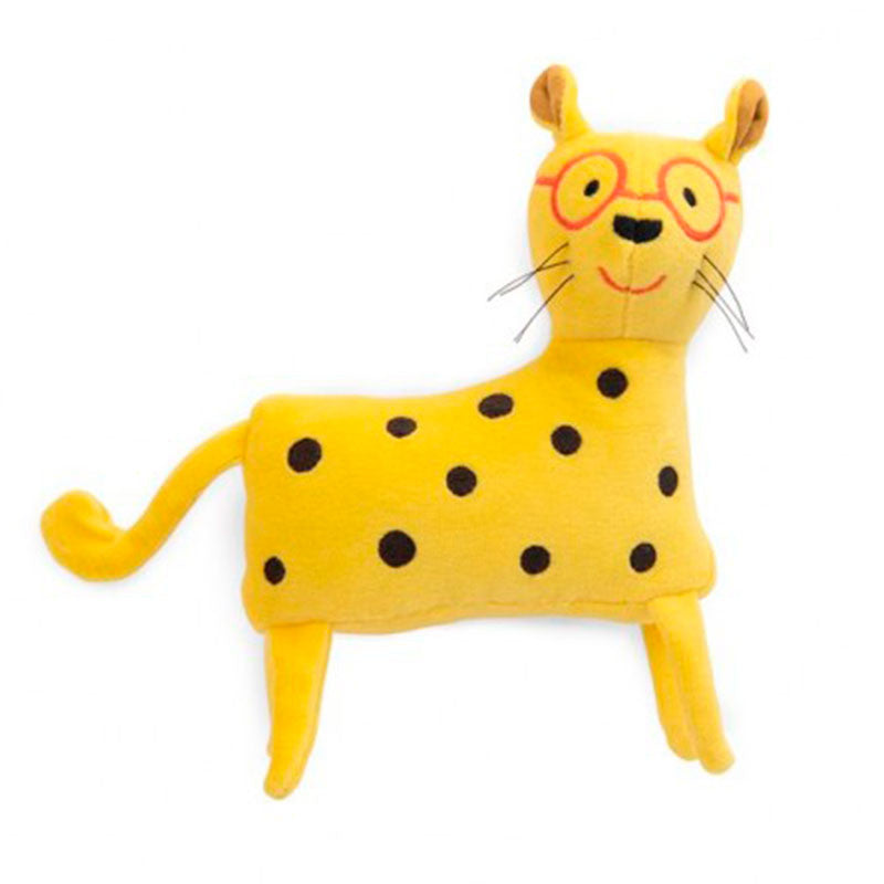 Peluche sonajero leopardo / Leopard doll