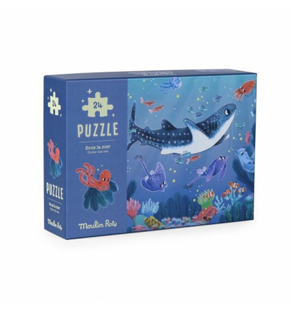 Puzle Fosforescente (24 Piezas) / Glow-in-the-dark Puzzle (24 Pieces) - Les Aventures De Paulie